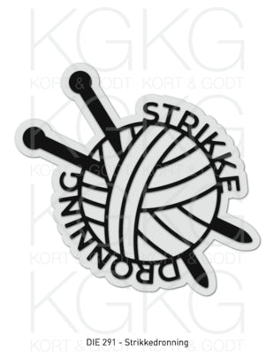 Kort & Godt - Dies - Strikkedronning (nøste)