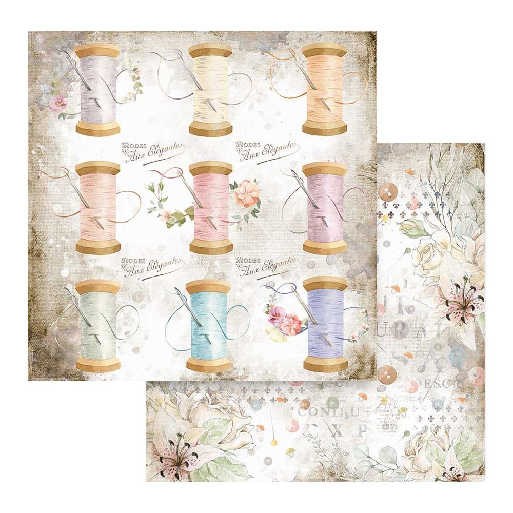 Stamperia - Romantic Threads - Thread  - 12 x 12"