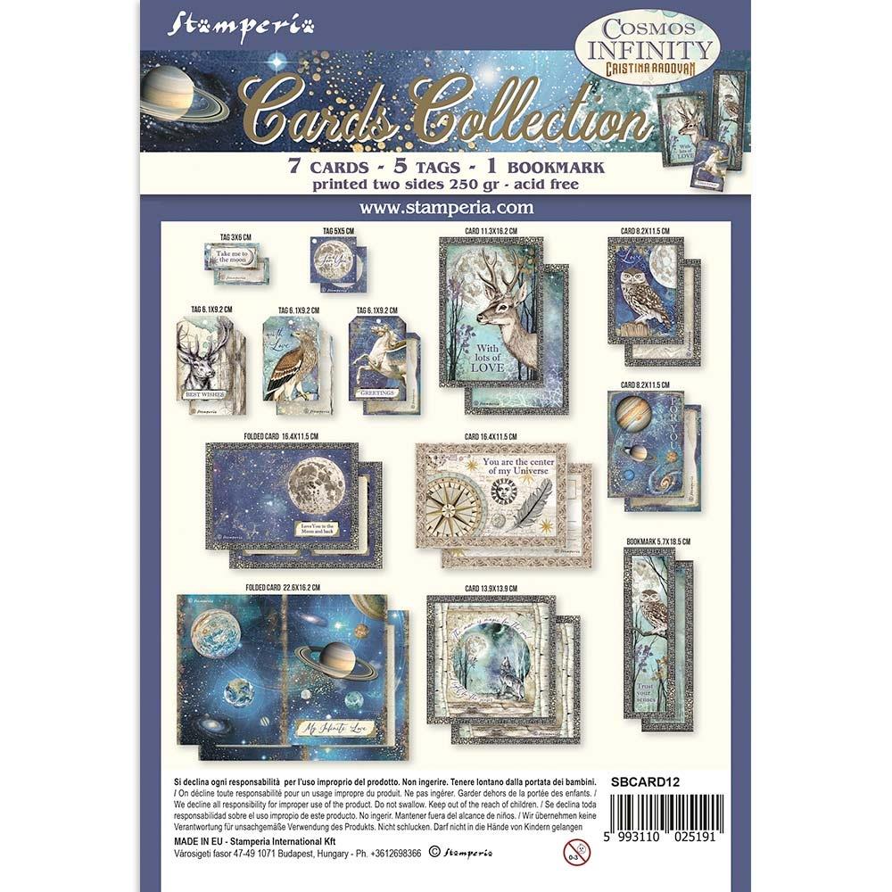 Stamperia - Cosmos Infinity - Cards