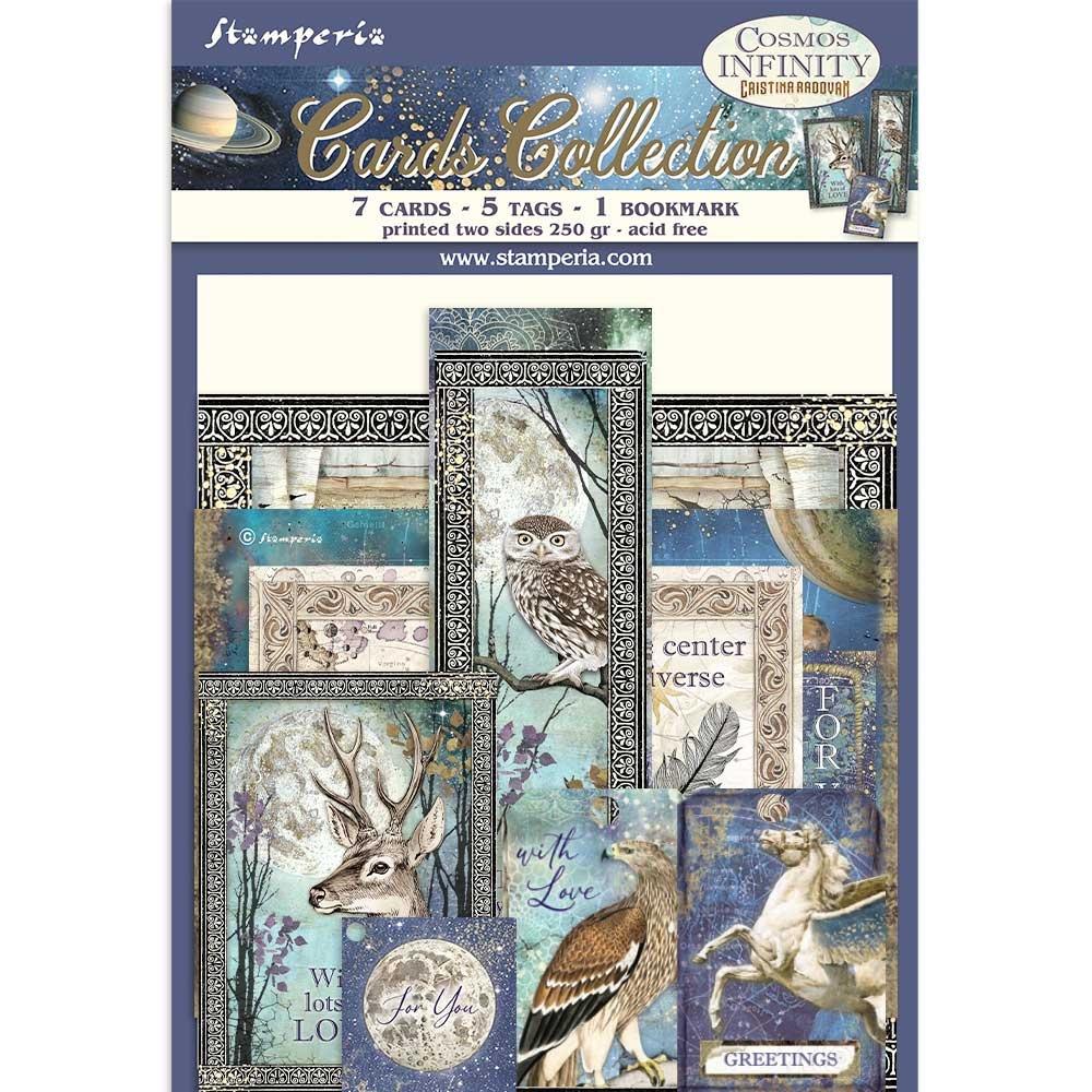 Stamperia - Cosmos Infinity - Cards