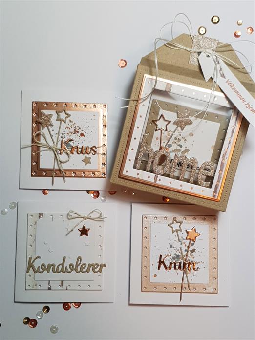 Simple and Basic dies Star Framed Square SBD193