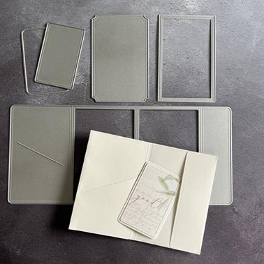 Simple and Basic - Dies - Giftcard - Envelope and Card