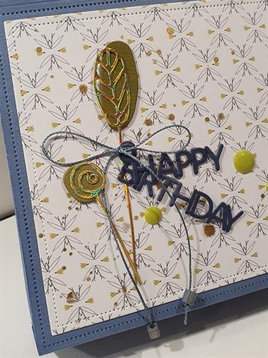 Simple and Basic - Dies - Text with hanger - English tekst