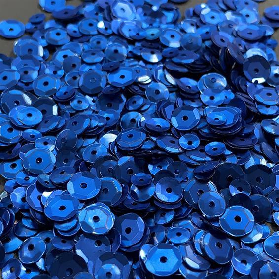 Simple & Basic - Sequins - Paljetter - Blue