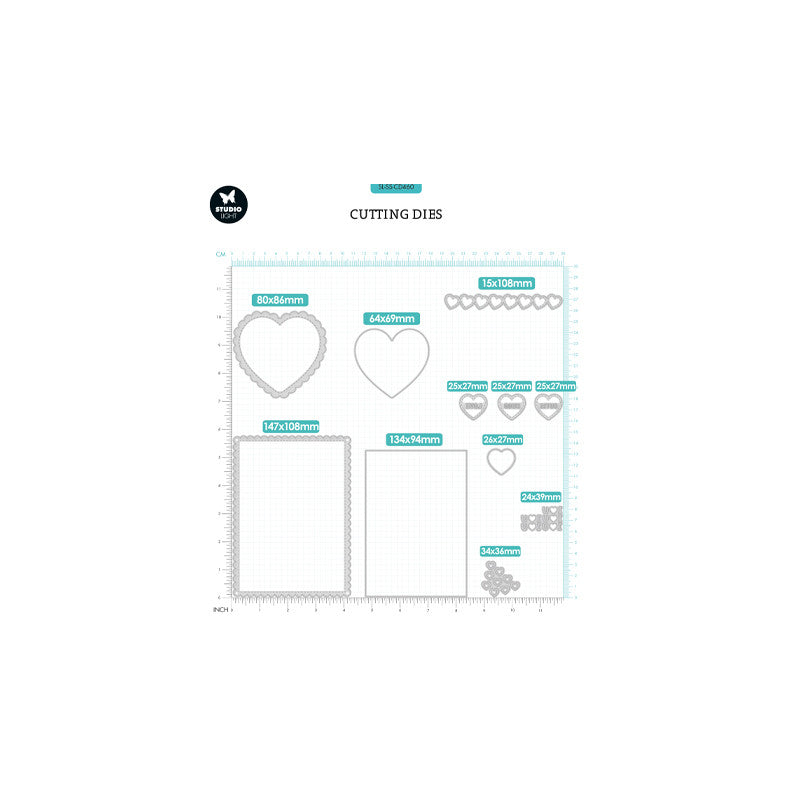 Studiolight - Dies - Sweet stories - Love Hearts
