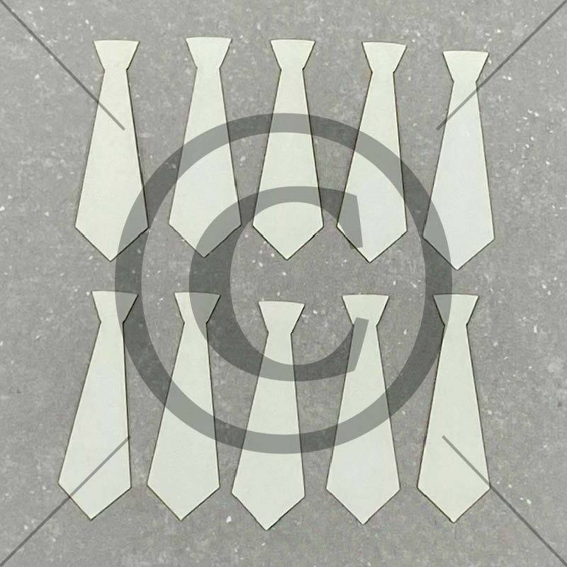 Papirdesign - Diecuts/Utklipp - Slips krem