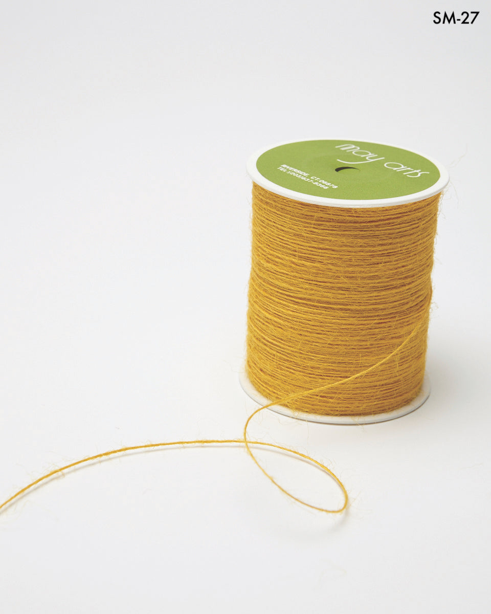 May Arts - Burlap String - Yellow - METERSVIS