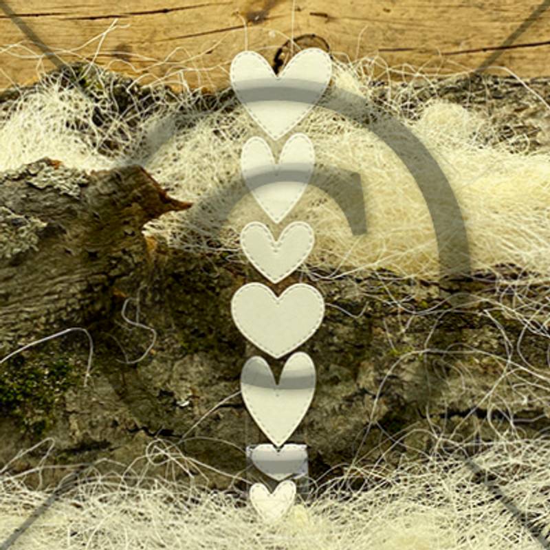 Papirdesign - Dies - Små hjerter