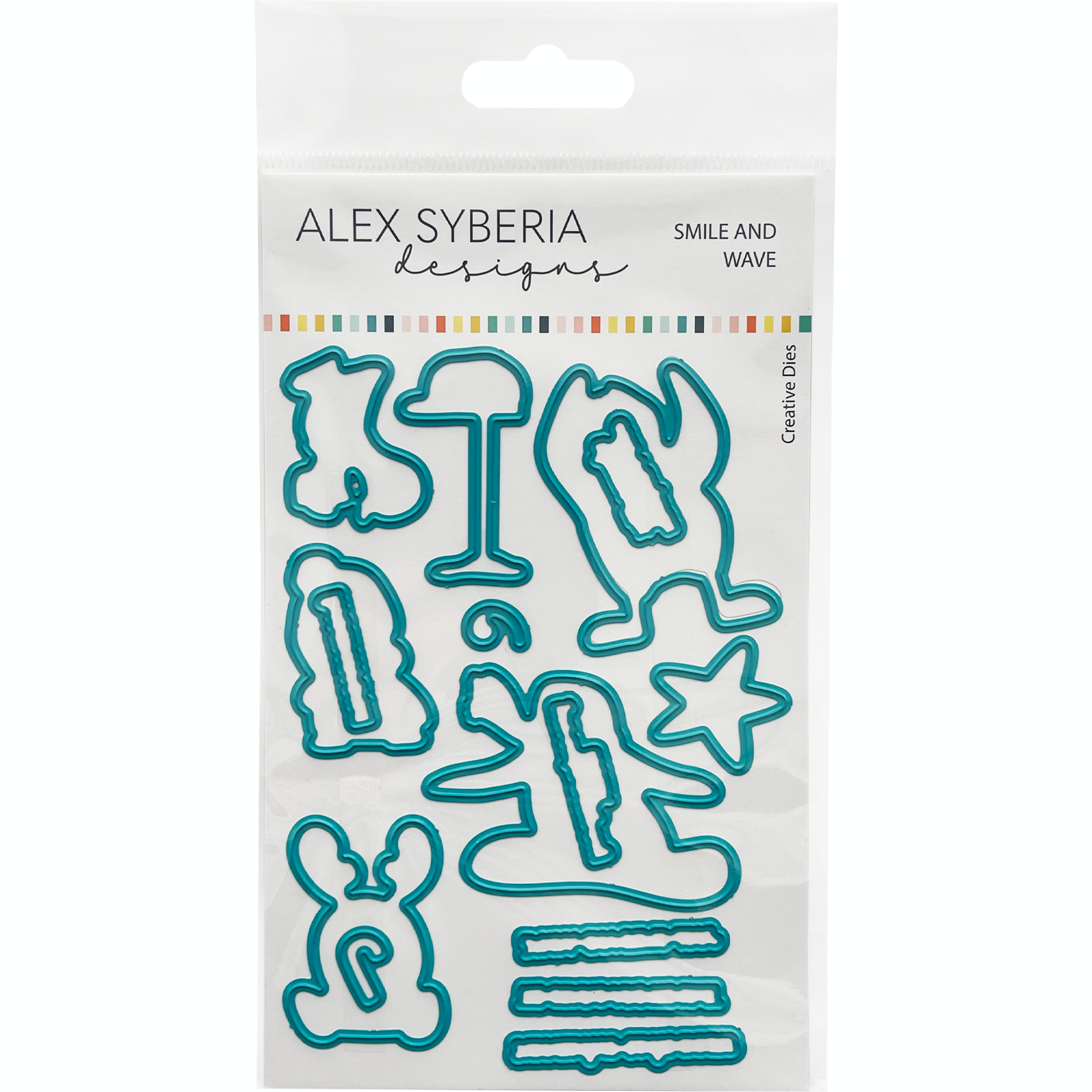 Alex Syberia Designs - Dies - Smile and Wave