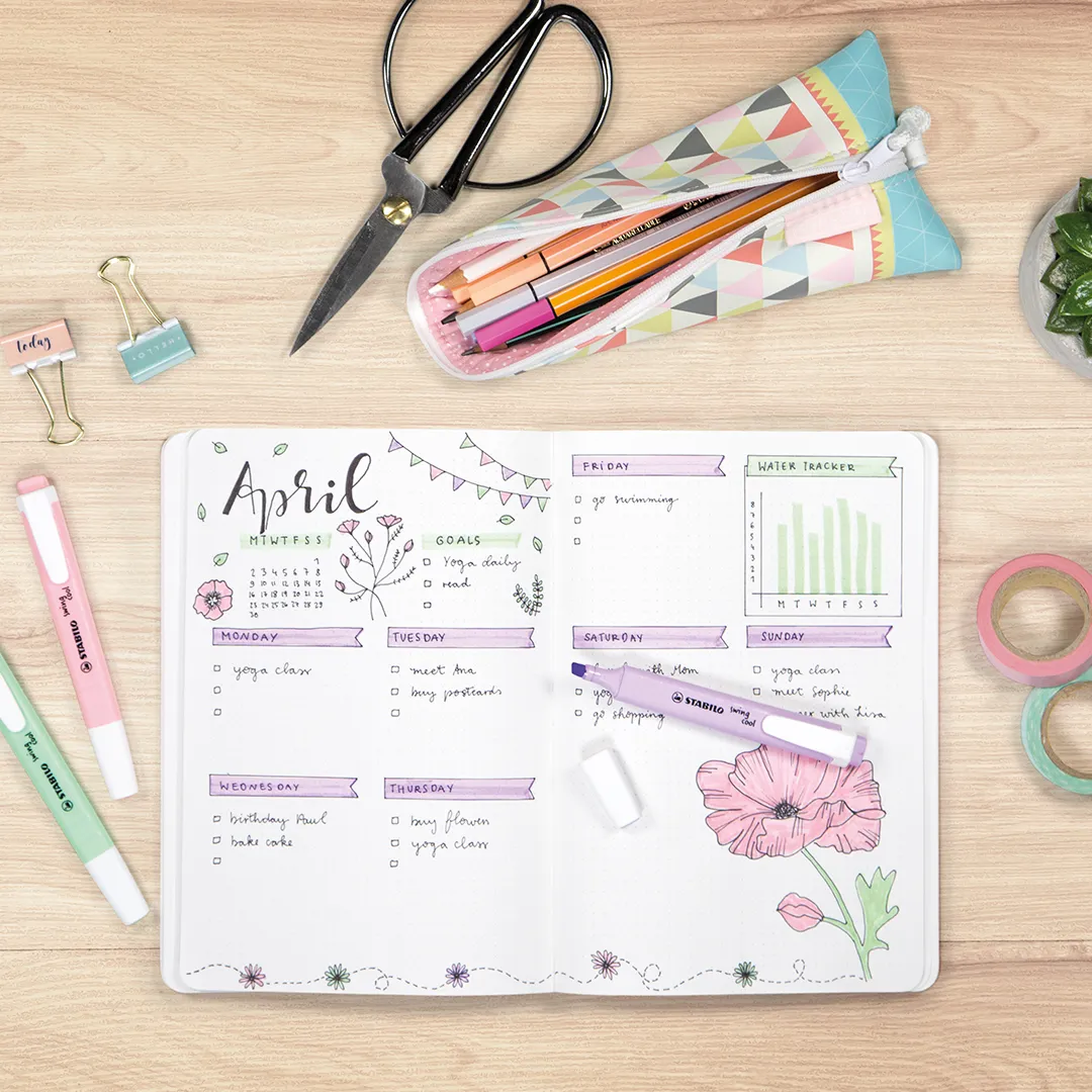 Stabilo - Textmarker - Swing Cool Pastel - 6 pack