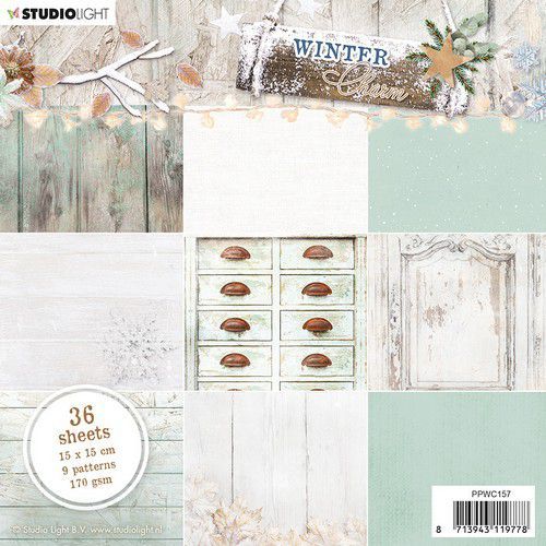 Studiolight - Winter Charm - Paper Pad 1 - 6 x 6 "