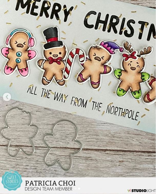 Studiolight - Dies & Stamps - Gingerbread