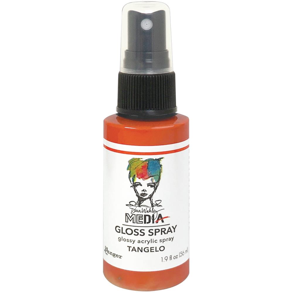 Dina Wakley Media - Gloss Spray - Tangelo
