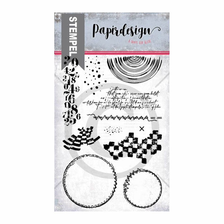 Papirdesign - Clearstamps - Tekstur