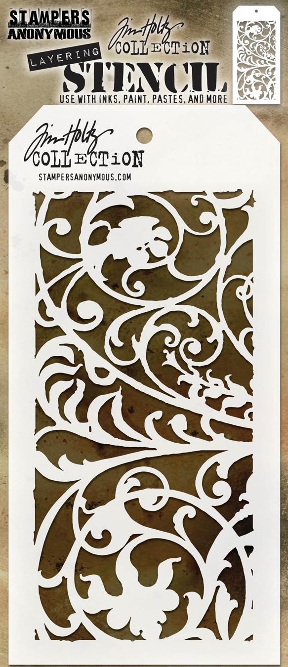 Tim Holtz - Stencil - Ironwork