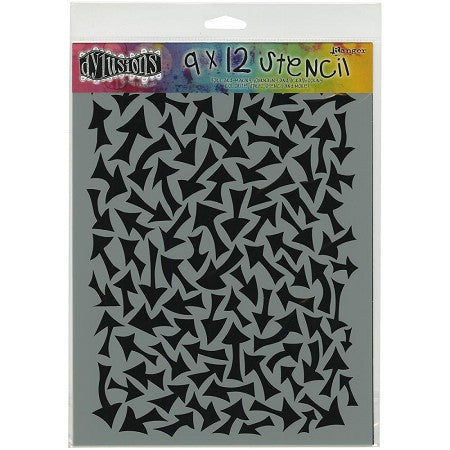 Dylusions - Large Stencil - Arrows