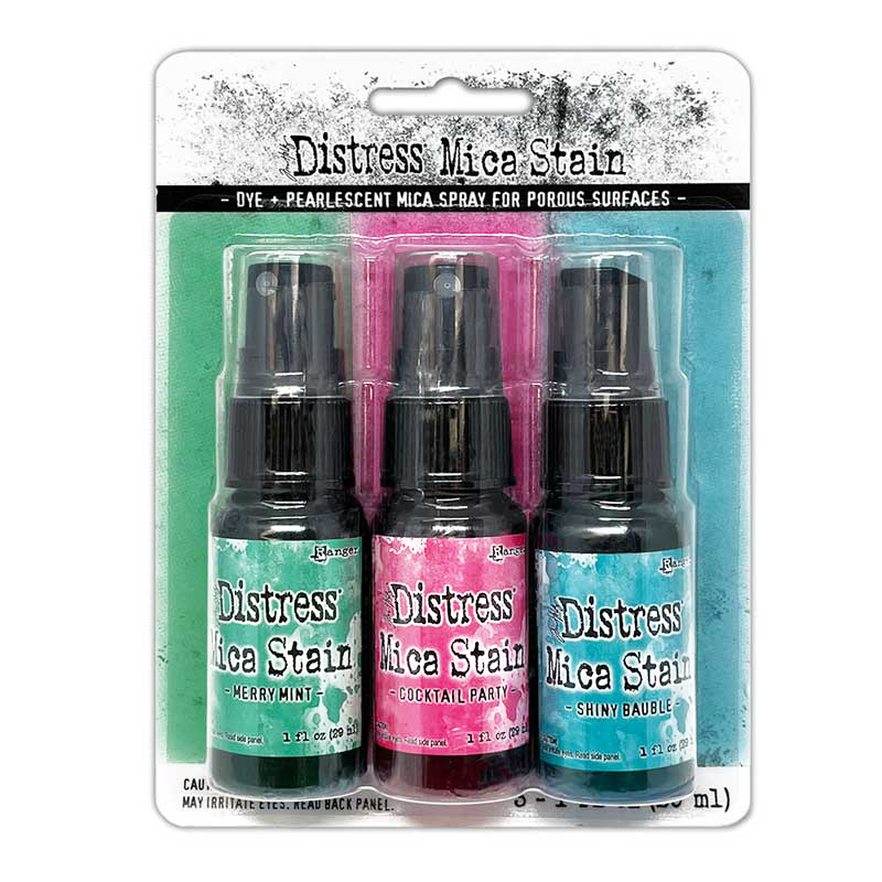Tim Holtz -  Holiday 2022 - Distress Mica Stain - Holiday Set #4