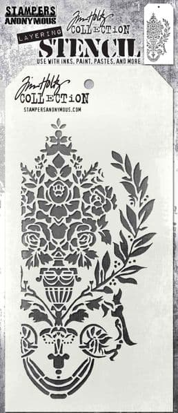 Tim Holtz -  Stencil - Crest