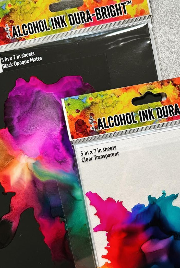 Tim Holtz - Surface - Alcohol Ink  Dura-Bright Black