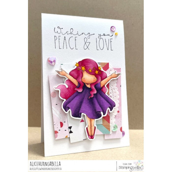 Stamping Bella - Cling Mounted Stamp - Tiny townie astrology chart