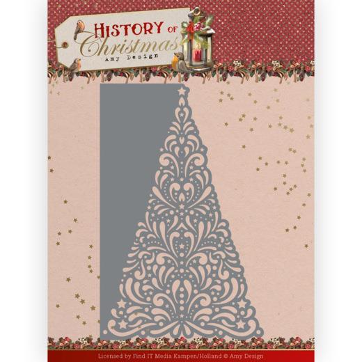 Amy Design - History of Christmas -  Dies - Lacy Christmas Tree