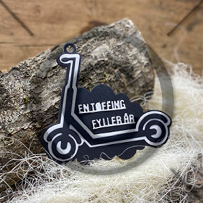 sparkesykkel dies papirdesign PD 2200849