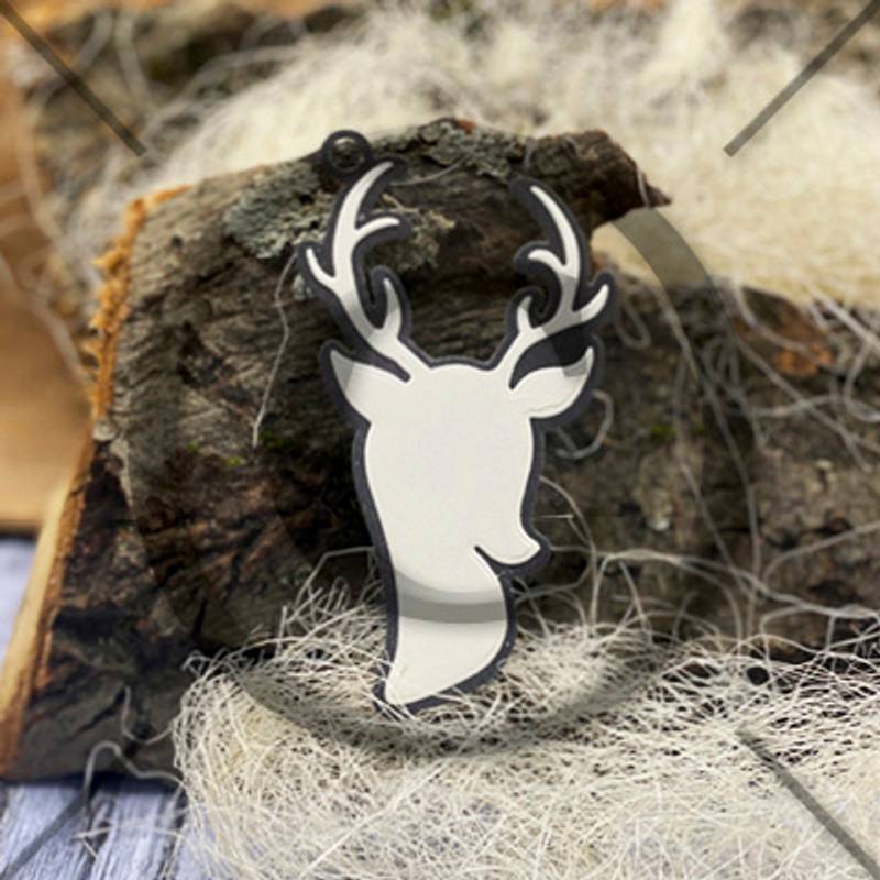 Papirdesign - Dies - Reinsdyr 2