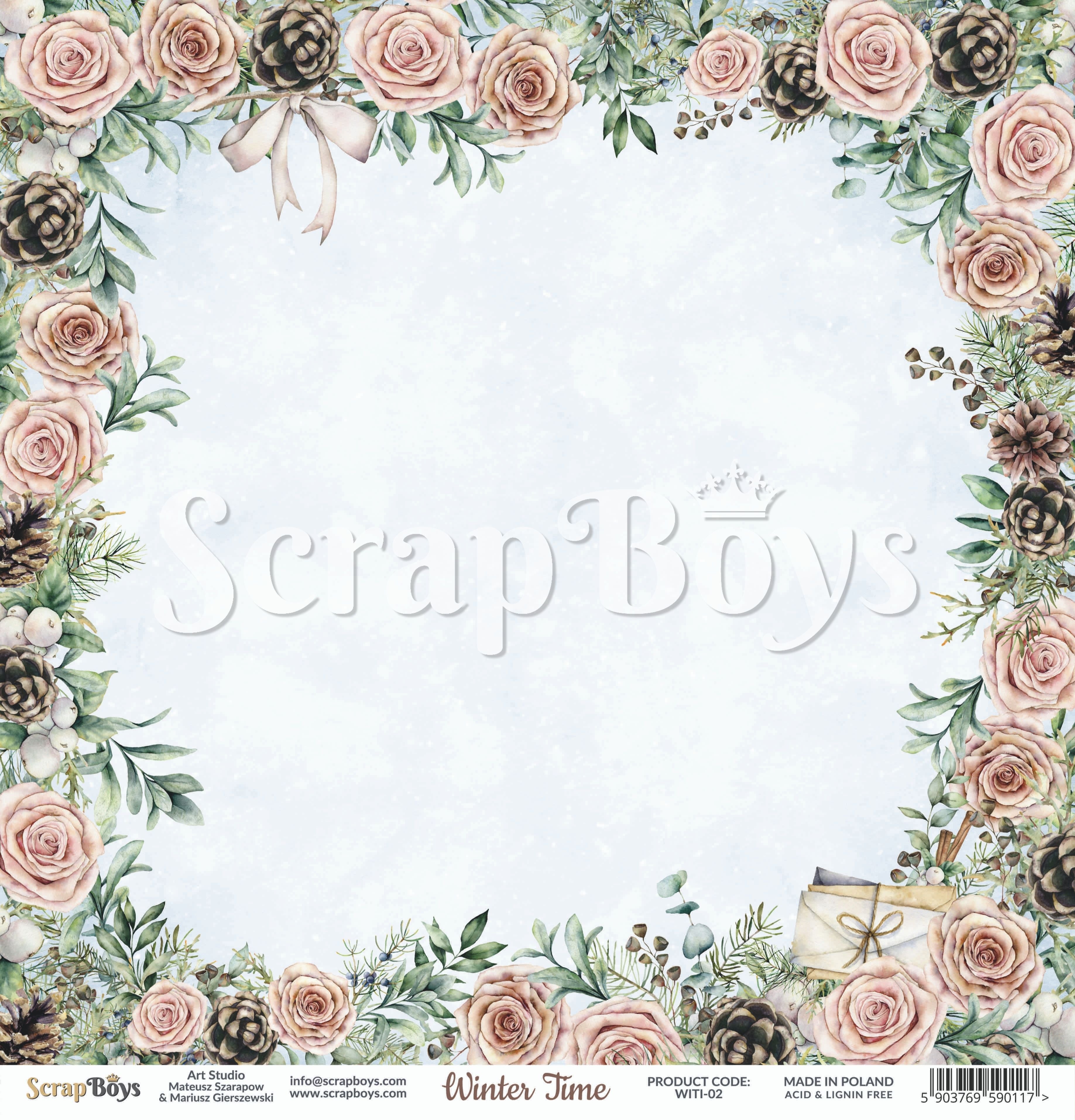 Scrapboys - Winter Time - 02 - 12x12"