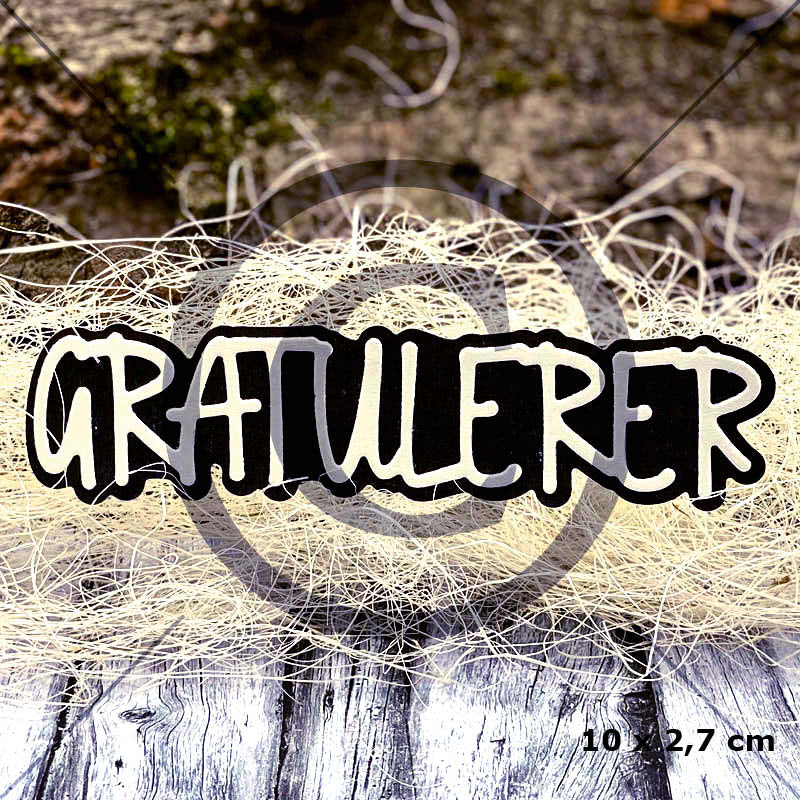 Papirdesign - Dies - Gratulerer 24