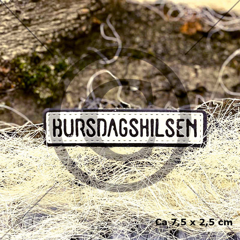 Papirdesign - Dies - Bursdagshilsen 3