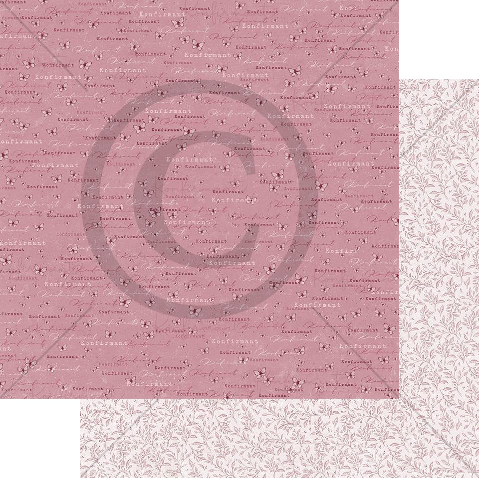 Papirdesign - Verdifull - Ydmyk og tøff  - 12 x 12"