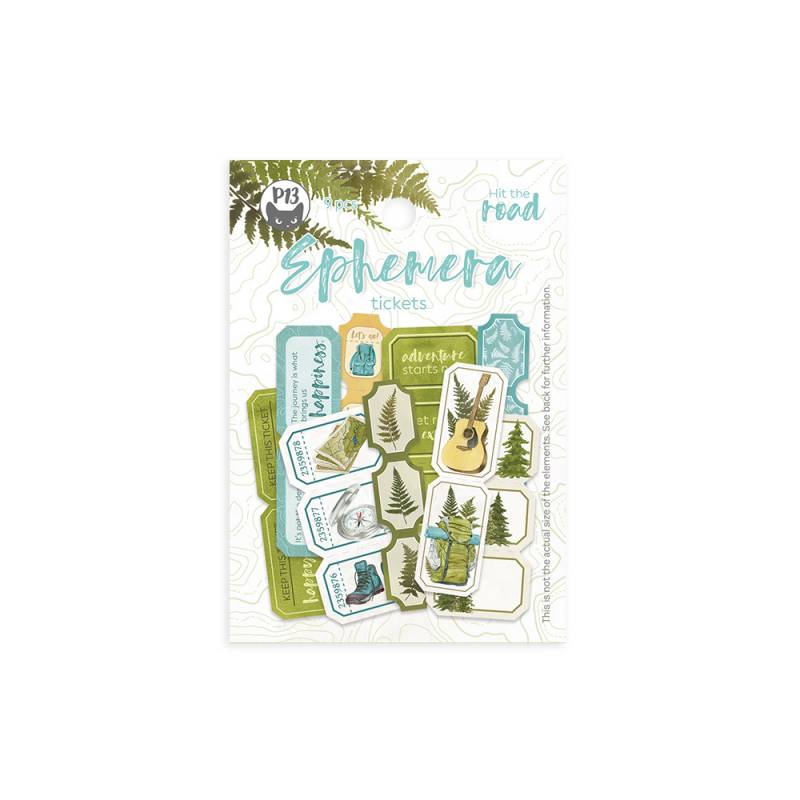 P13 - Hit the road - Ephemera set Tickets