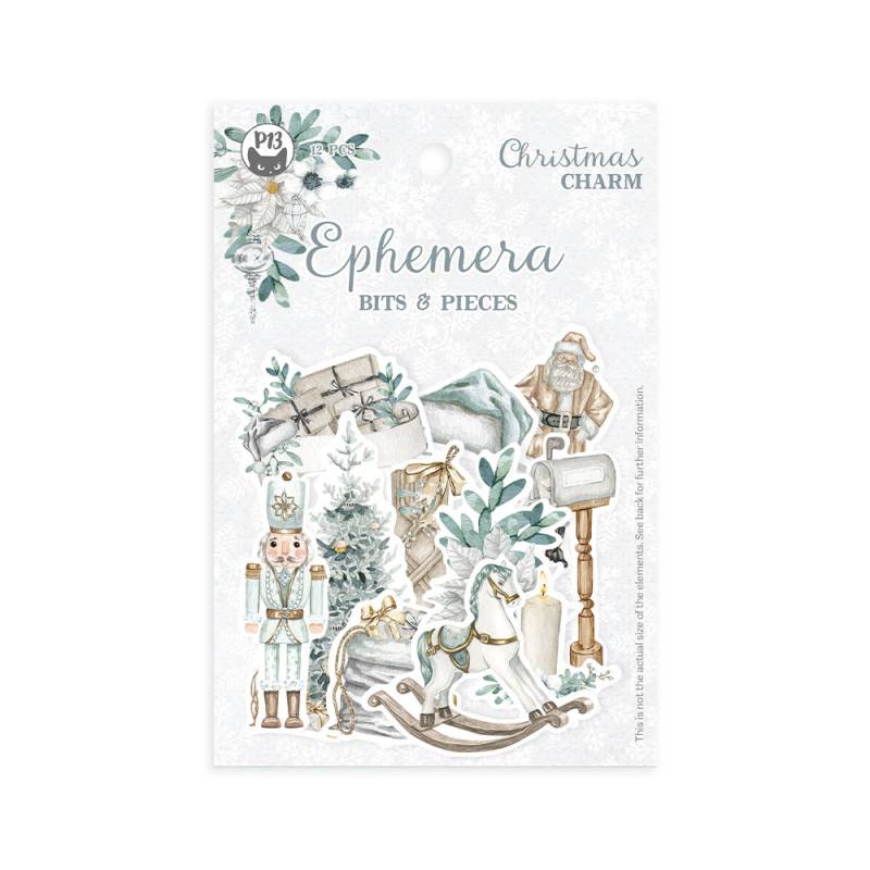 P13 - Christmas Charm - Ephemera - die cuts