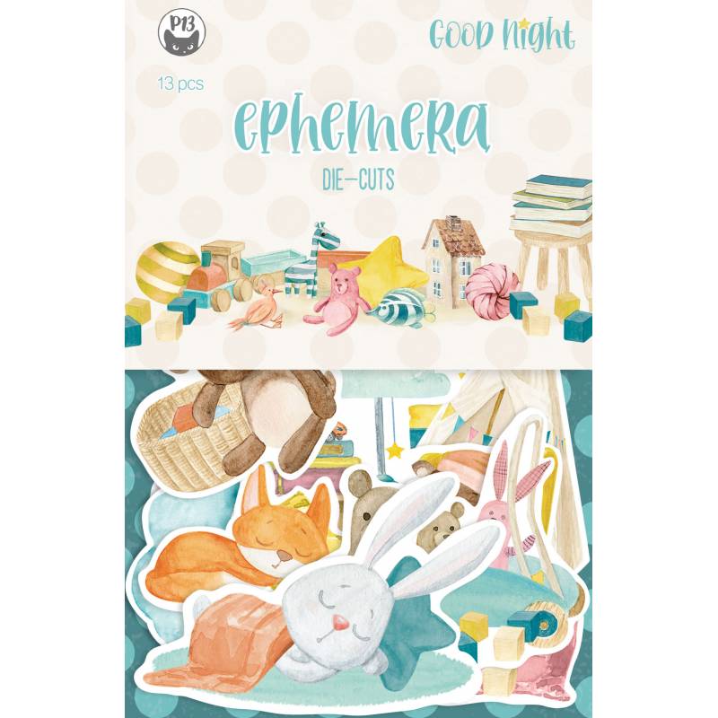P13 - Good night - Ephemera - die cuts
