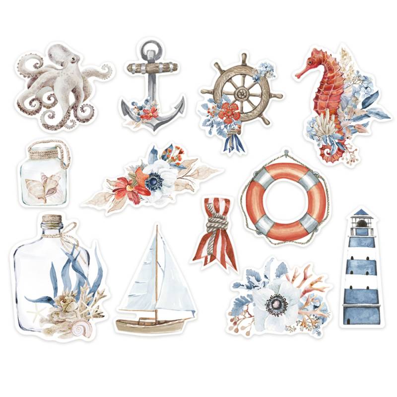 P13 - Sea la vie - Ephemera - die cuts