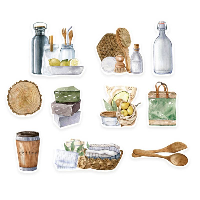 P13 - There is no planet B - Ephemera - die cuts