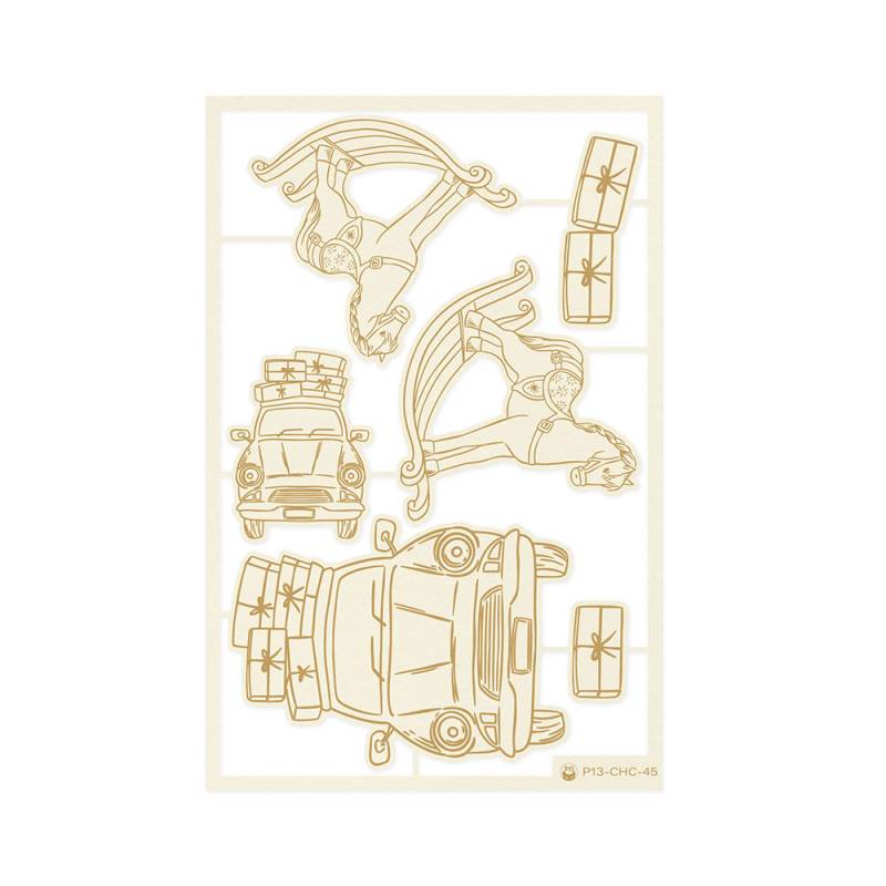 P13 - Christmas Charm - Light Chipboard - 02