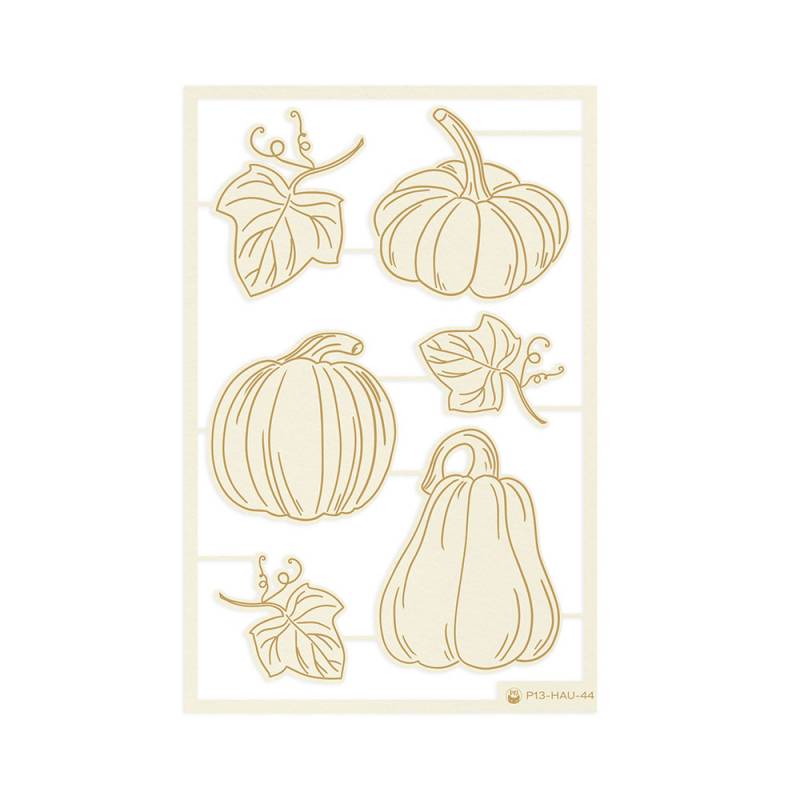 P13 - Hello Autumn - Light Chipboard - 01