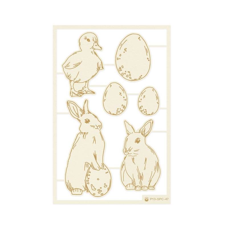 P13 - Spring is calling - Light Chipboard - 01