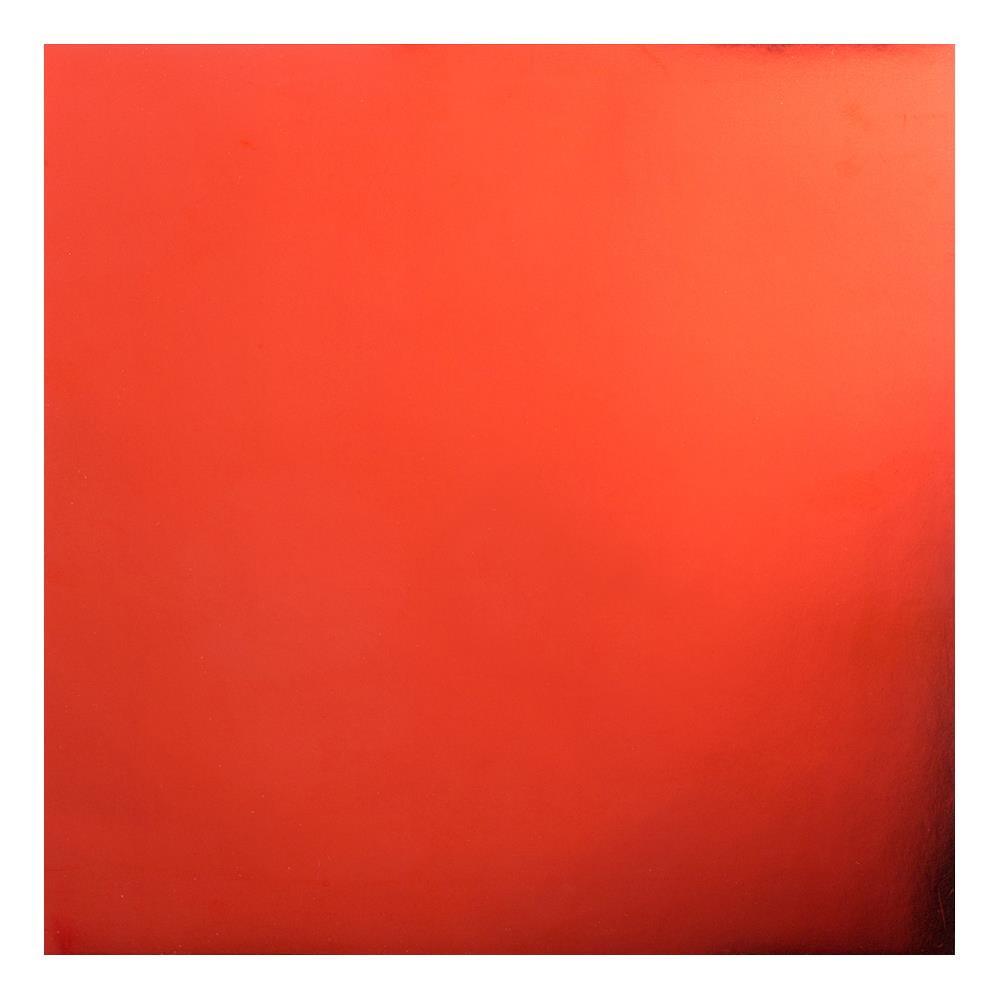 Bazzill - Foil Cardstock - Red 12x12"