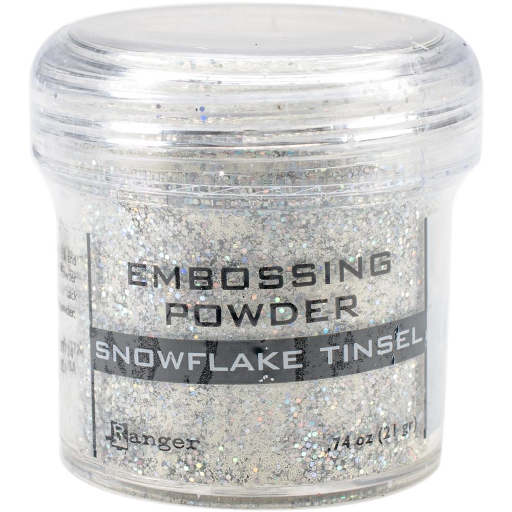 Ranger - Embossing Tinsel  - SNOWFLAKE