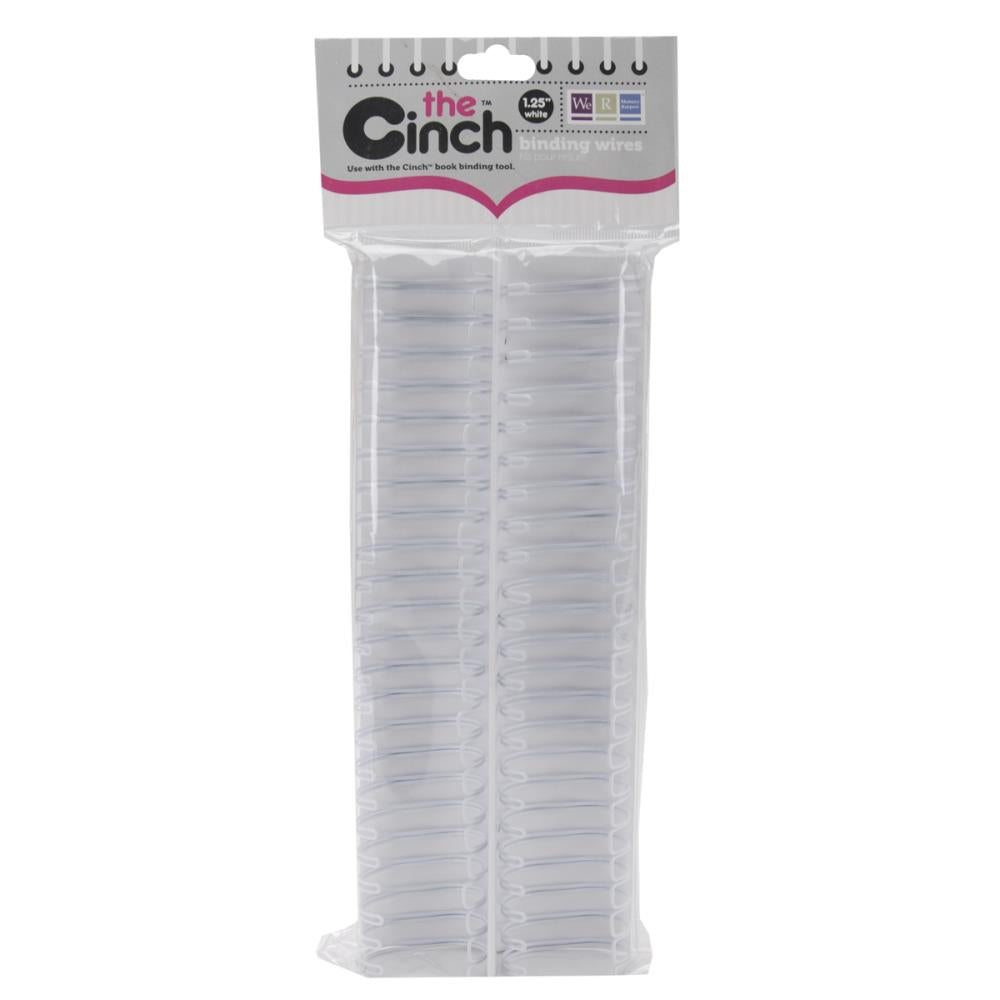 WRMK - The Cinch Wires - White  1.25"
