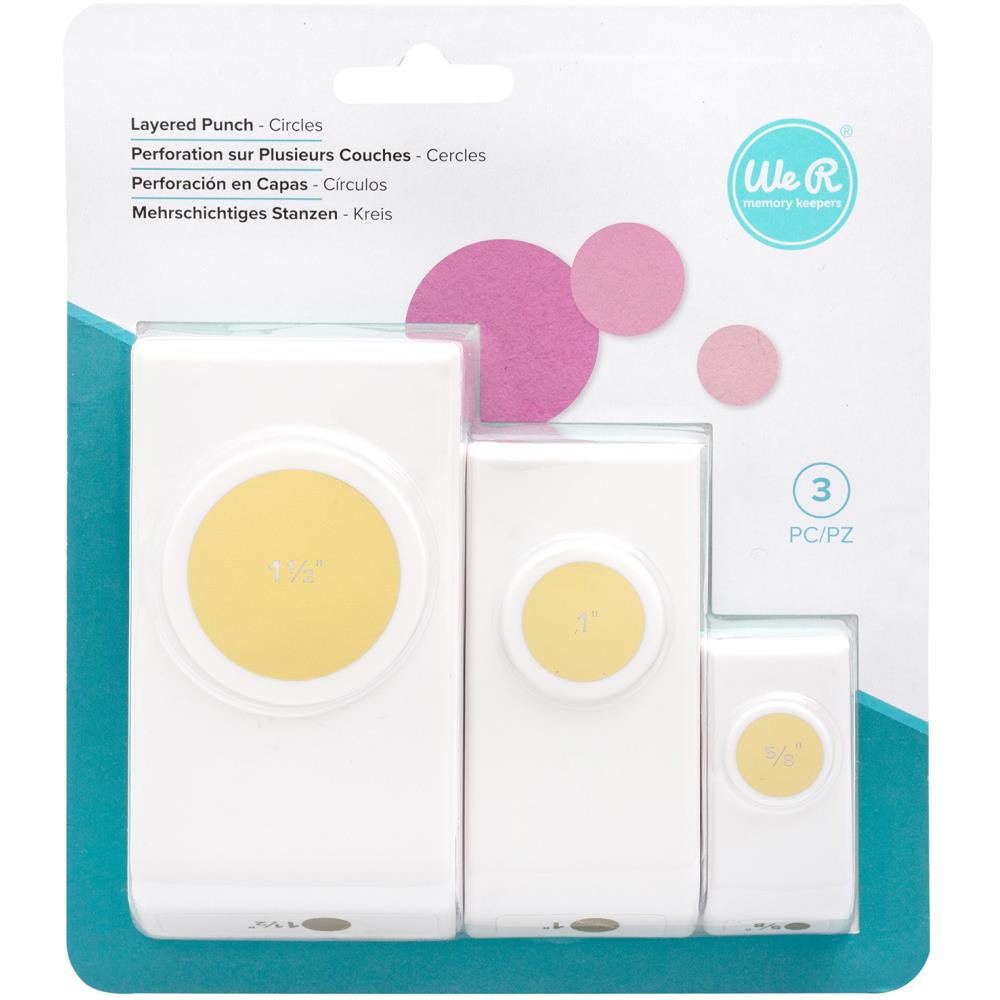 We are Memory Keepers -Circles - Nesting punch set