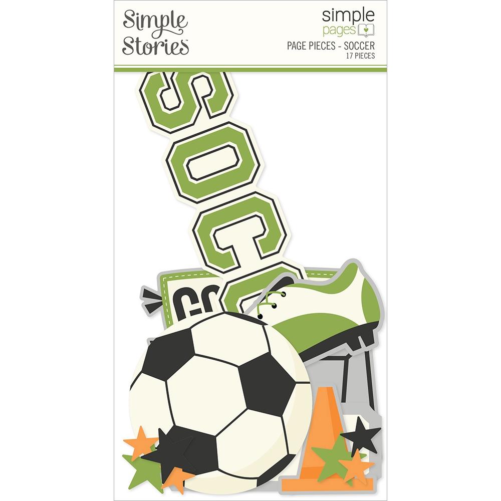 Simple Stories - Page Pieces - Soccer