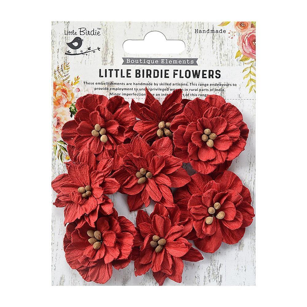 Little Birdie - Serenade paper flowers  - Cherry