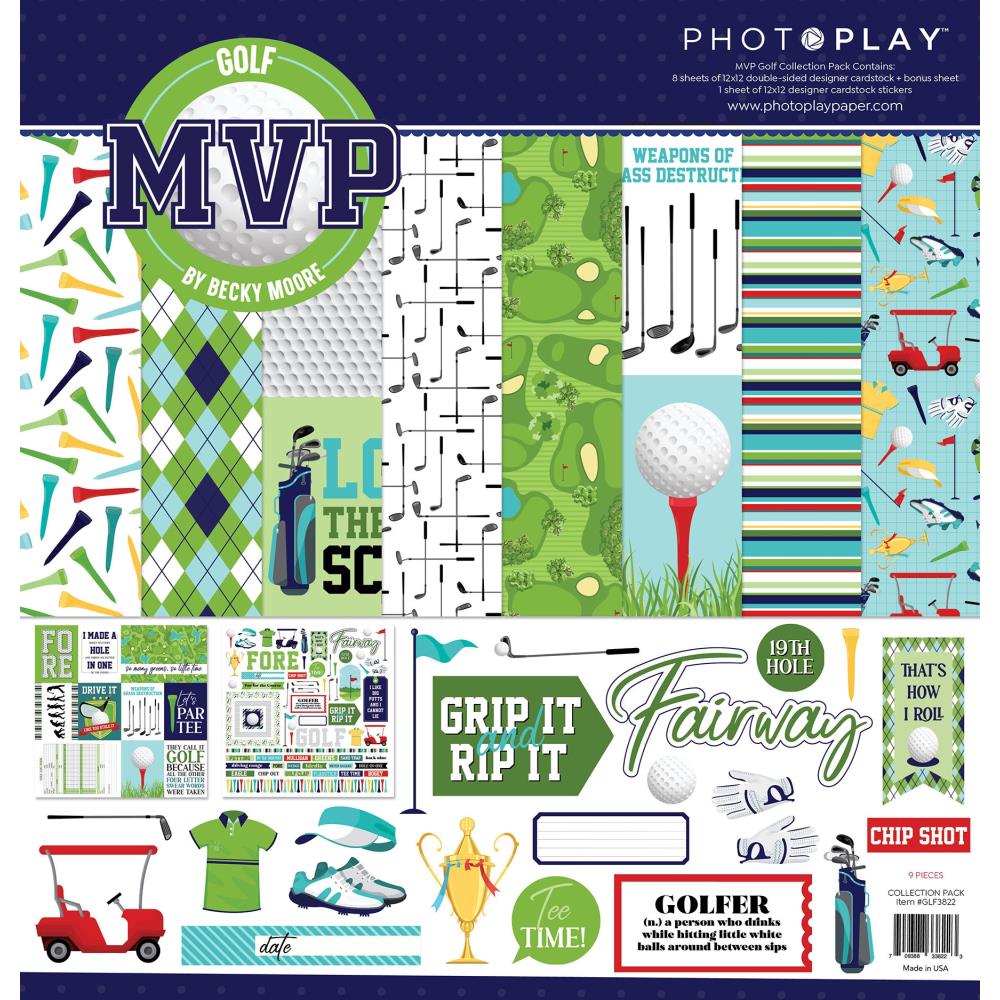 Photoplay - MVP Golf Collection  -   12 x 12"