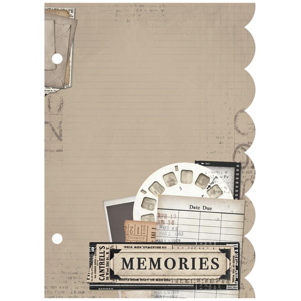 Simple Stories - Sn@p - Simple Vintage Essentials - Binder/Album   6x8"