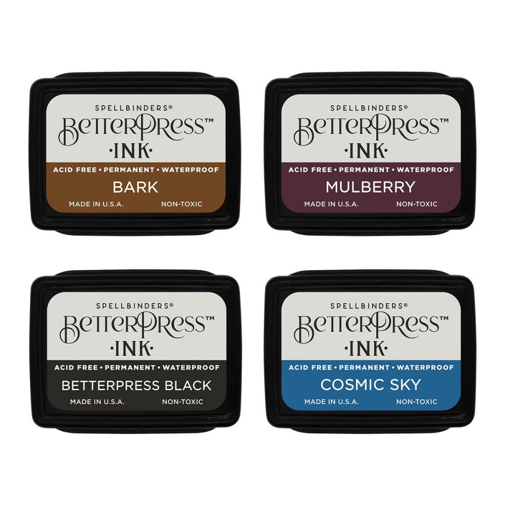 Spellbinders BetterpressMini Ink Set - Regal Tones