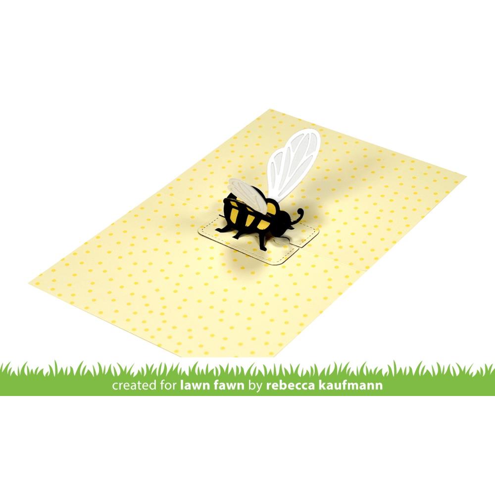 Lawn Fawn - Cuts Custom Craft Dies - Pop-up Bee
