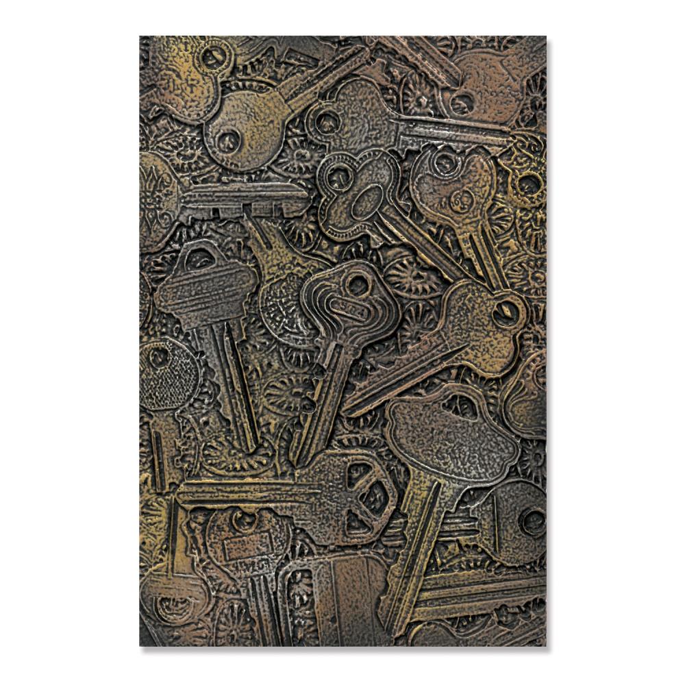 Sizzix - 3D Textured Impressions Embossing Folder - Keys